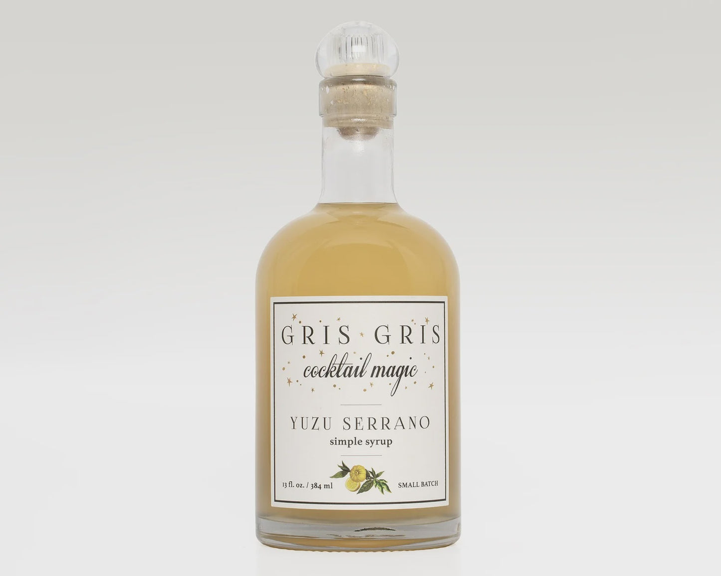 Yuzu Serrano Simple Syrup