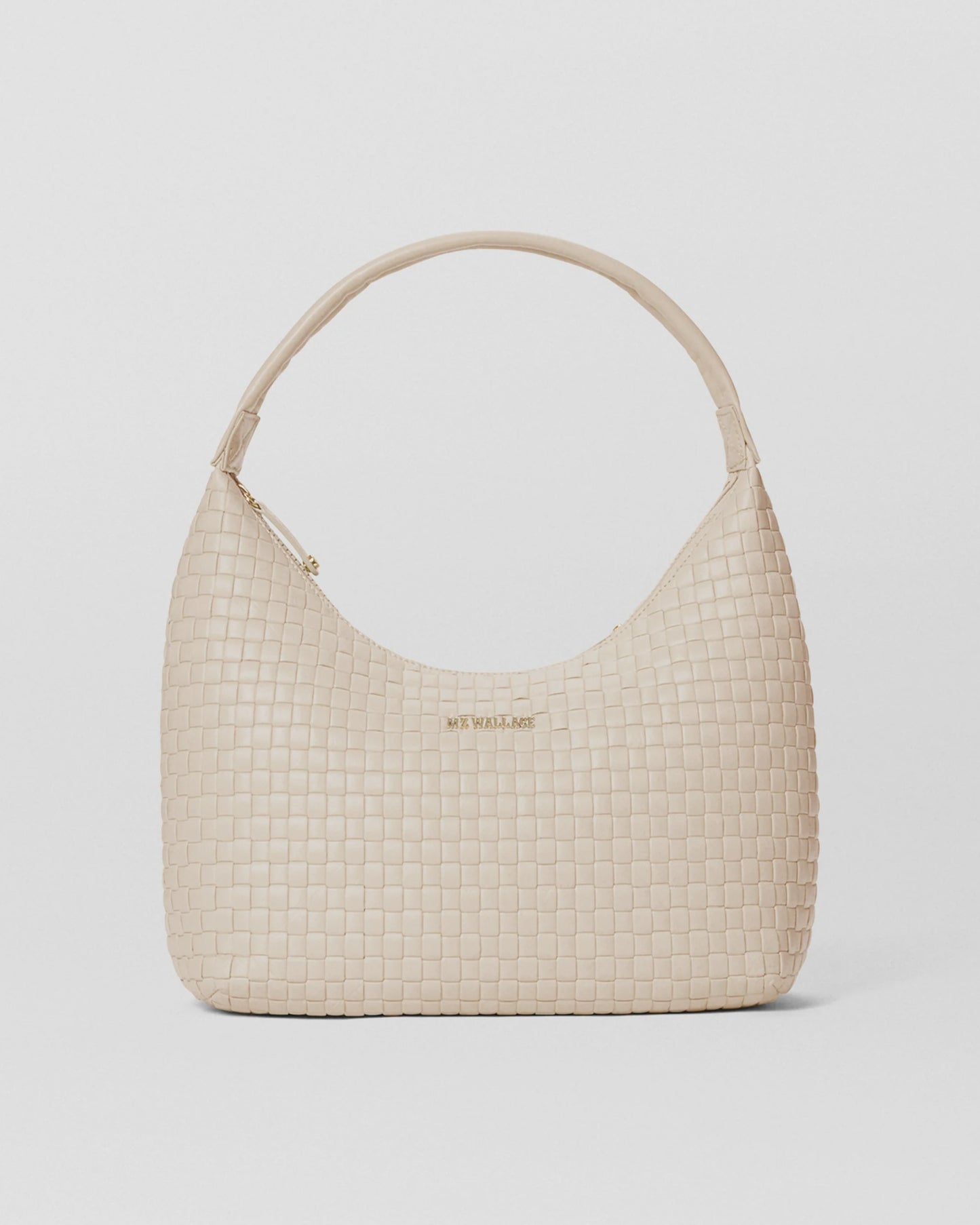 Medium Woven Shoulder Bag
