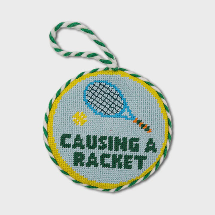 Causing a Racket Ornament