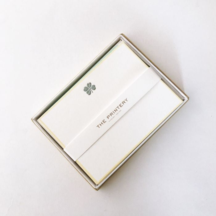 Clover Note Cards - Box of 10