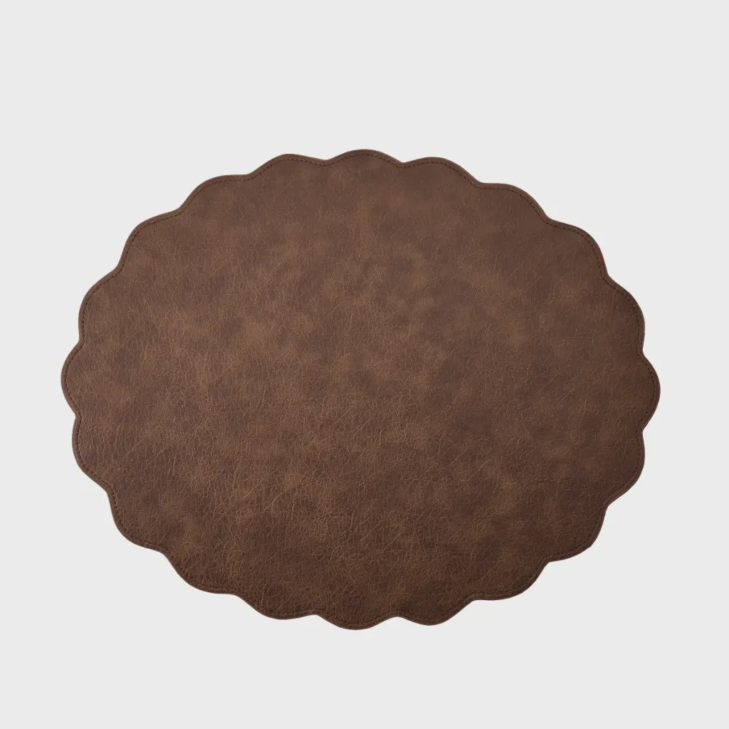 Sedona Oval Scallop Placemat