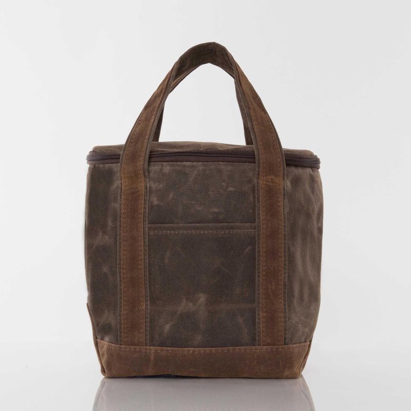 Waxed Canvas Lunch Tote Cooler