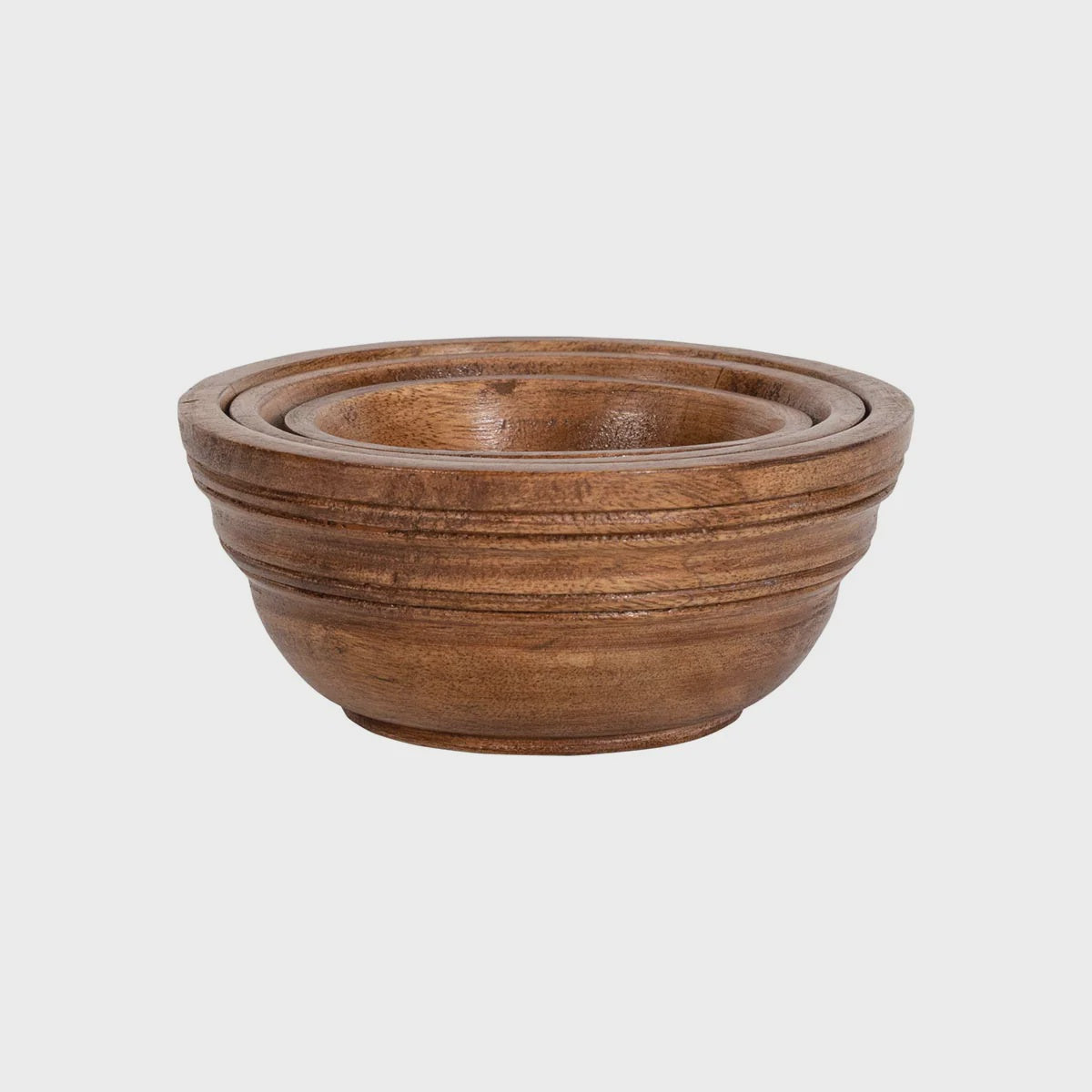 Bilbao Wood Nesting Bowls - Set of 3
