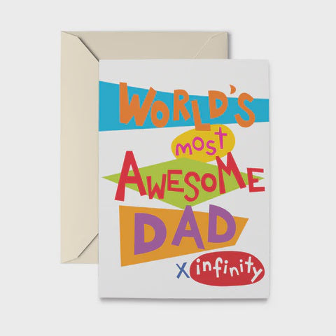 Awesome Dad Greeting Cards