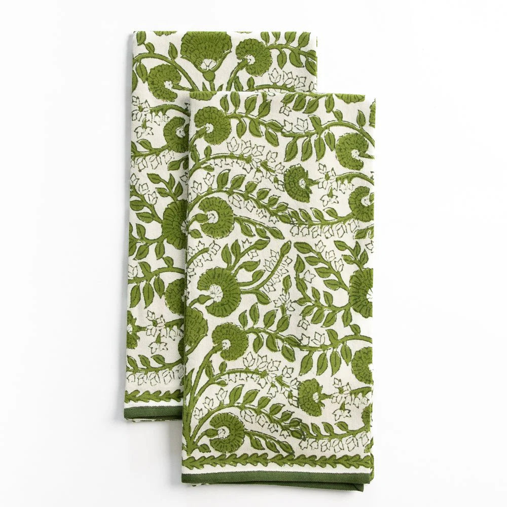 Cactus Flower Tea Towel set of 2