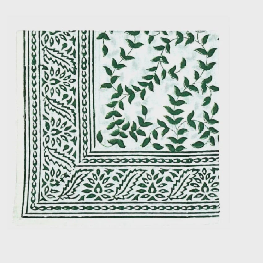 Dark Green Leaves Napkin