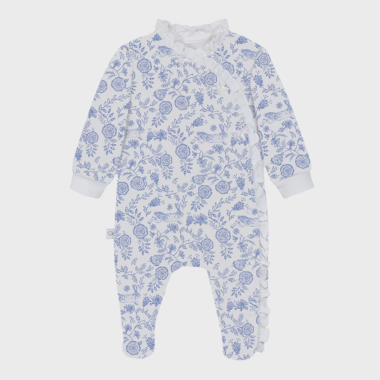 Floral Bunnies Onesie
