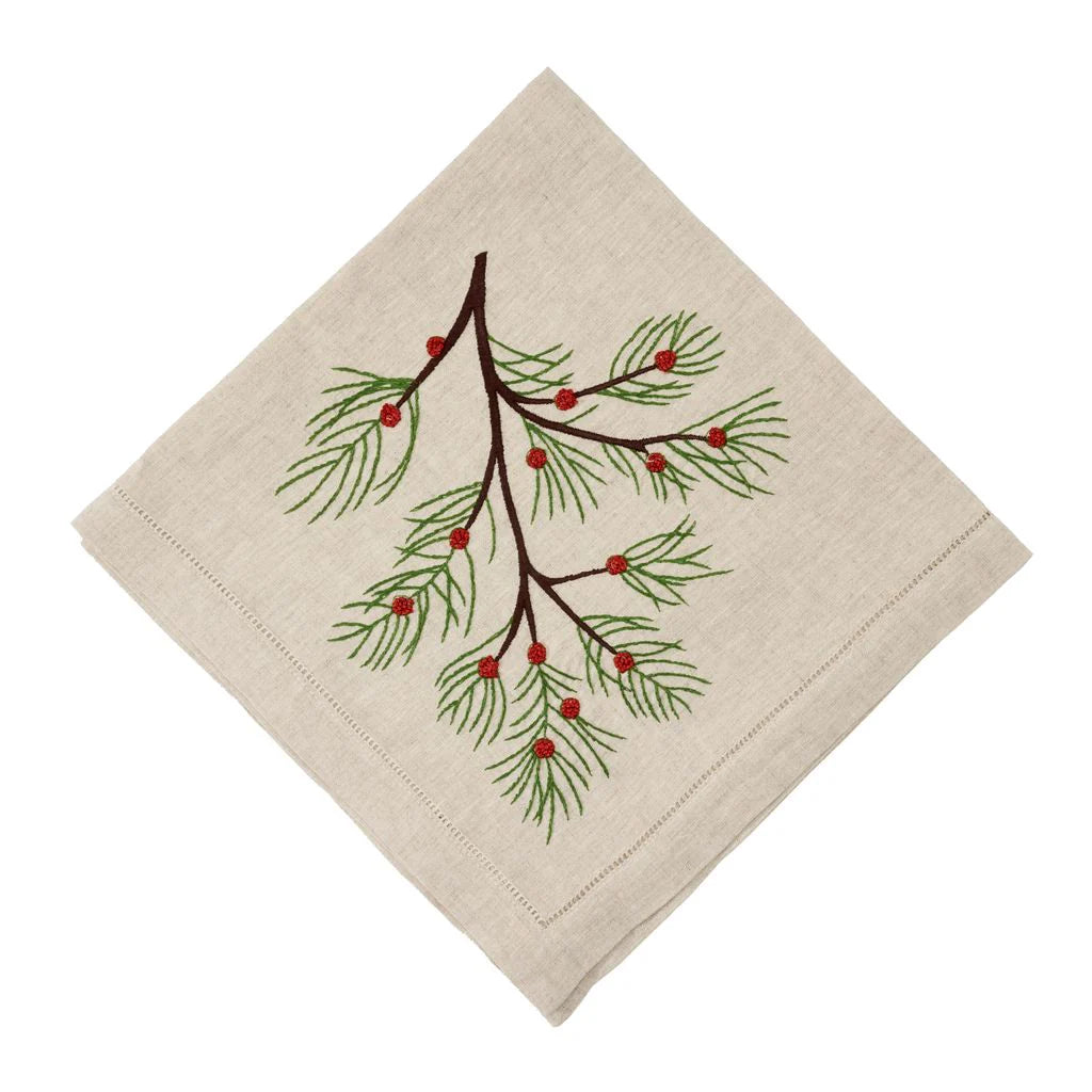 Flax Juniper Berry Napkin