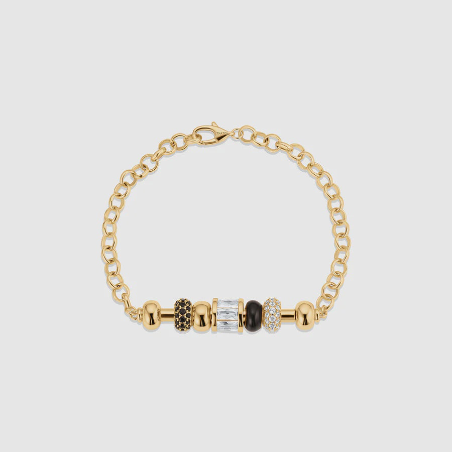 Noir Bead Bracelet