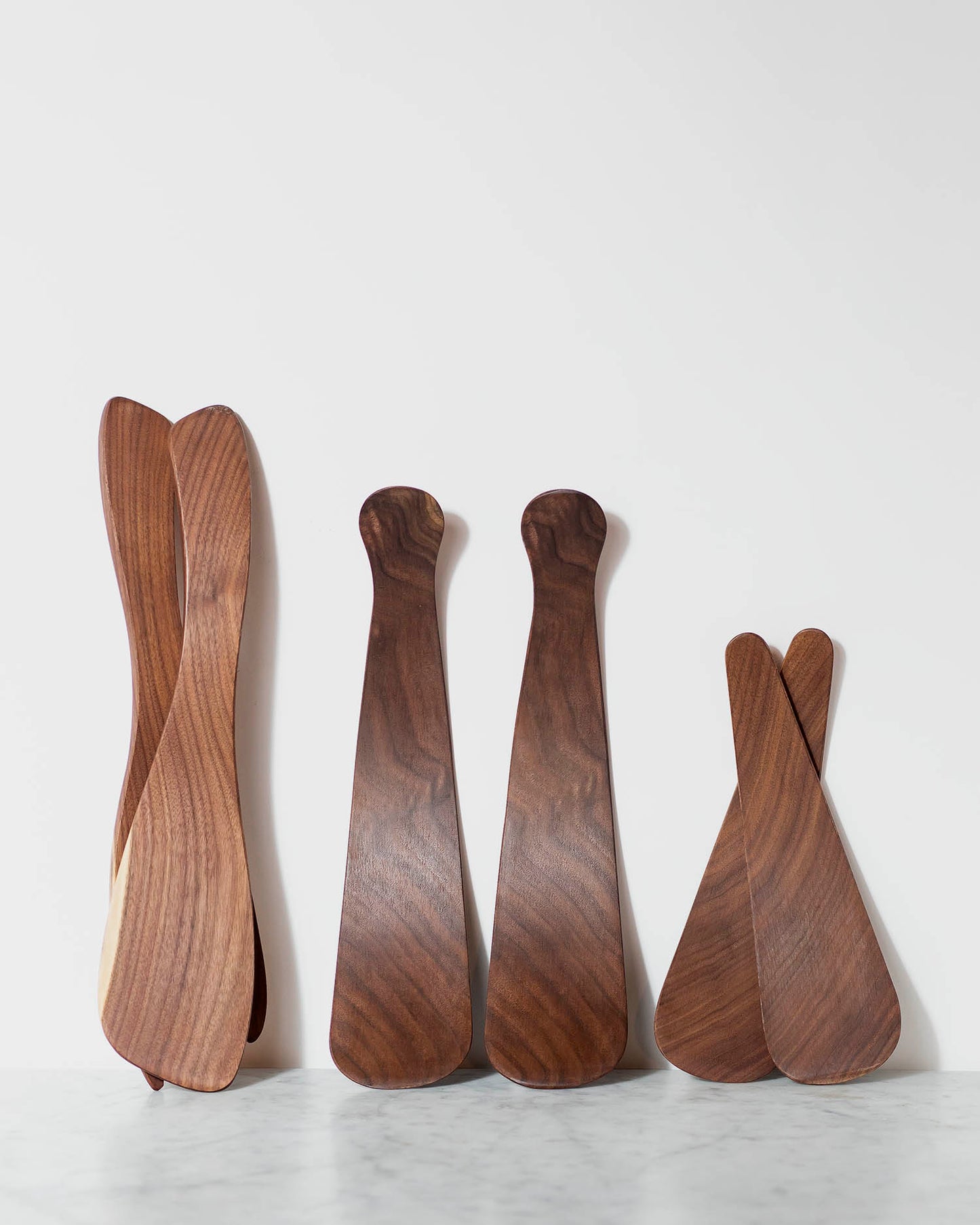 Pair of Rustic Salad Tossers