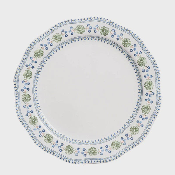 Villa Seville Chambray Dinner Plate