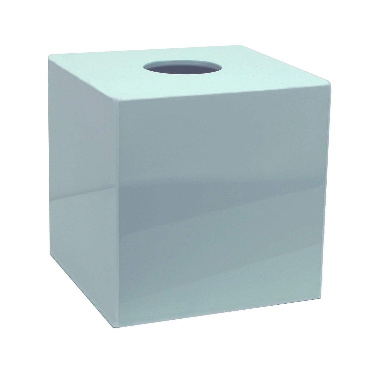 Lacquer Square Tissue Box