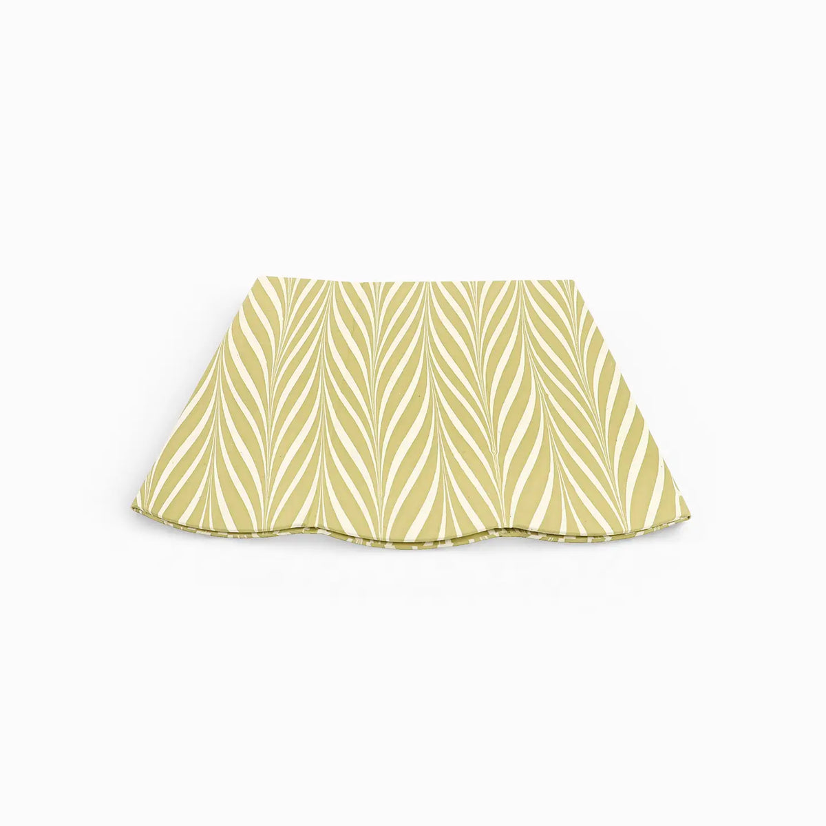 Marbled Scalloped Collapsible Basket
