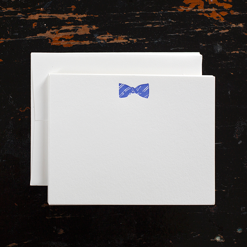 Bow Tie Note Card Set