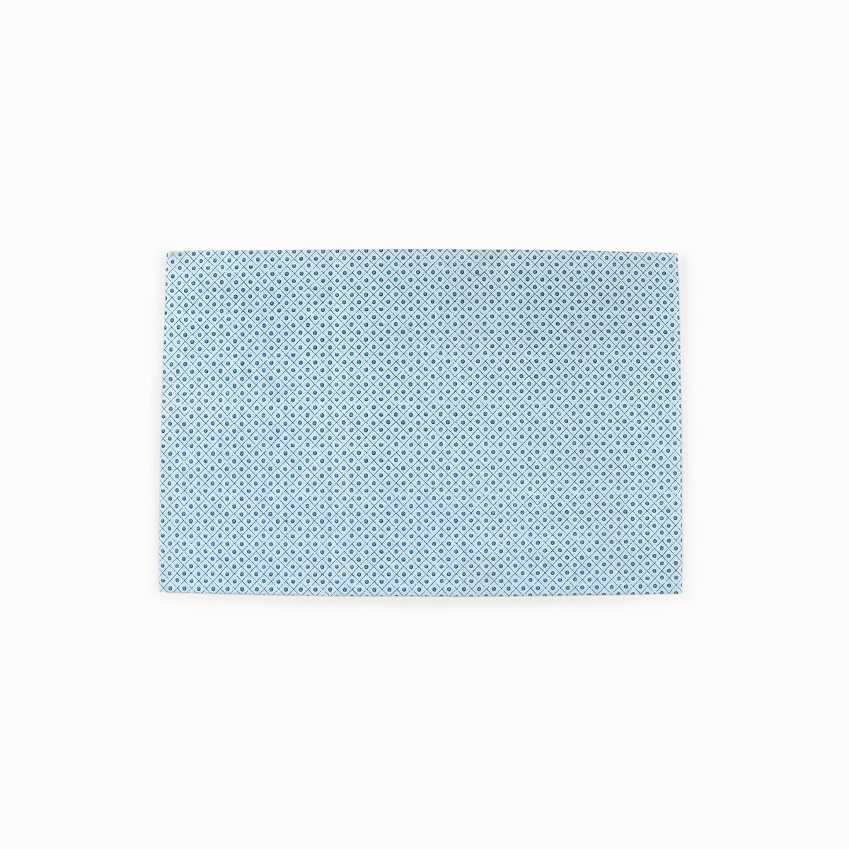 Block Printed Hexagon Collapsible Basket