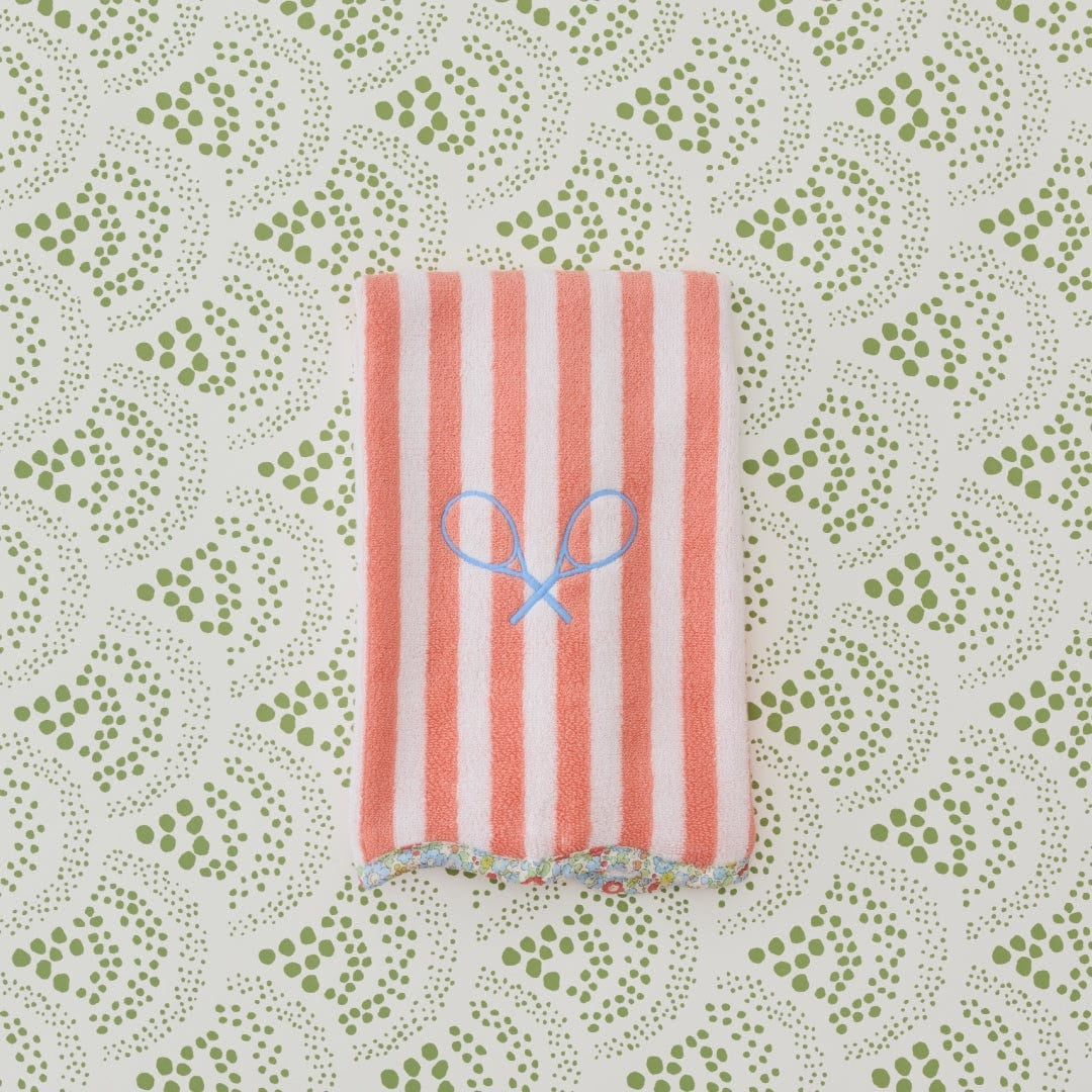 Scallop Tennis Towel