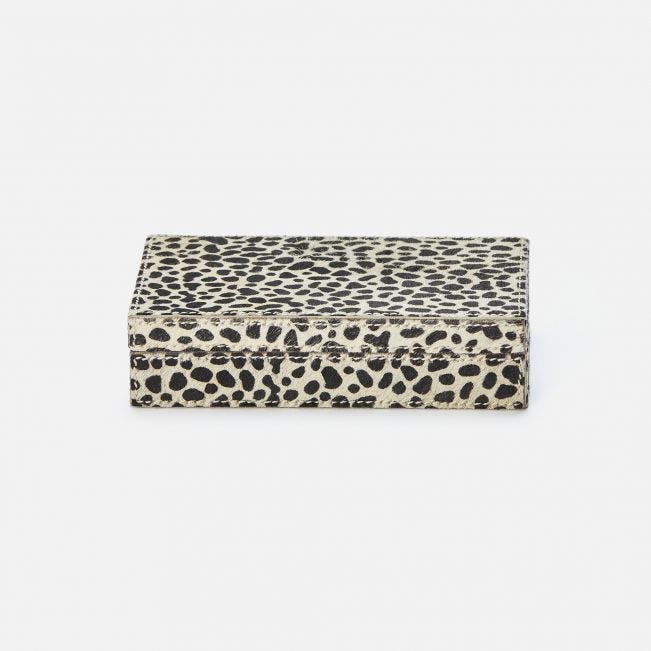 Lesten Card Box - Cheetah Print