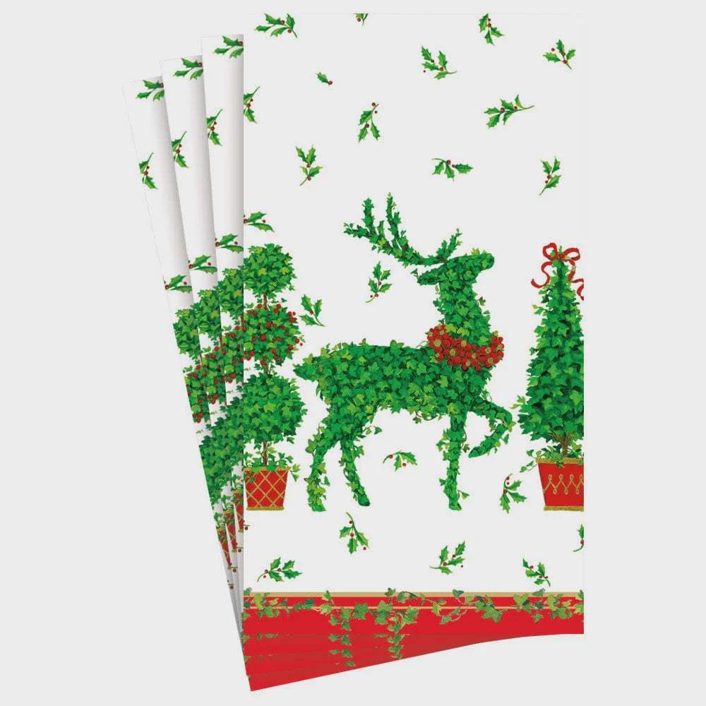 Animal Topiaries Guest Towel