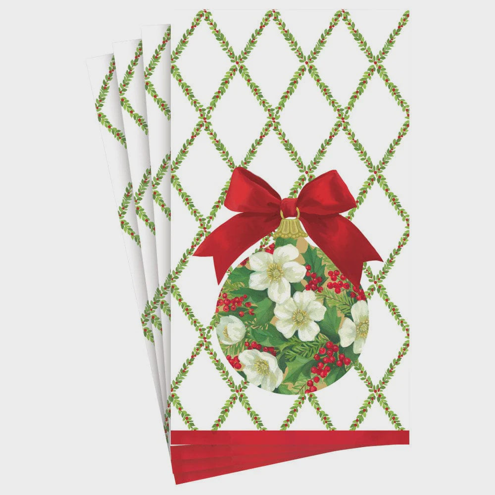 Ornament and Trellis Guest Towel