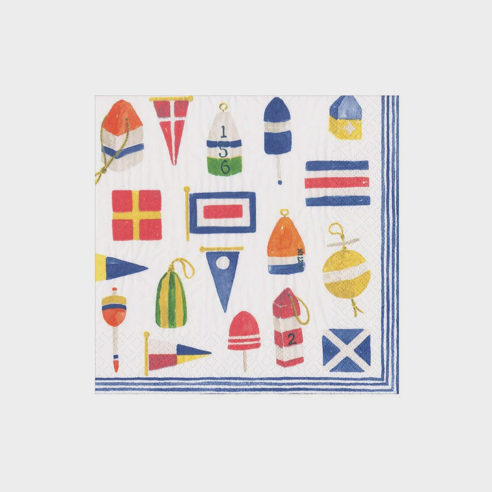 Nantucket Paper Cocktail Napkins