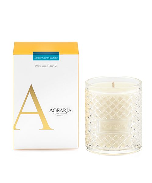 Woven Crystal Candle - Mediterranean Jasmine