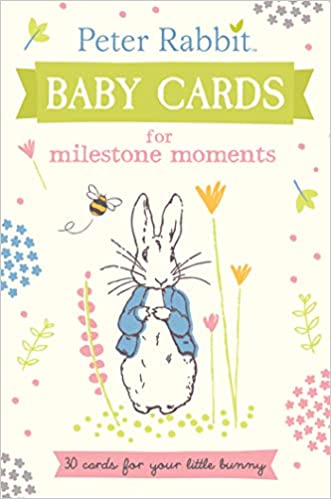 Peter Rabbit Baby Cards for Milestone Moments