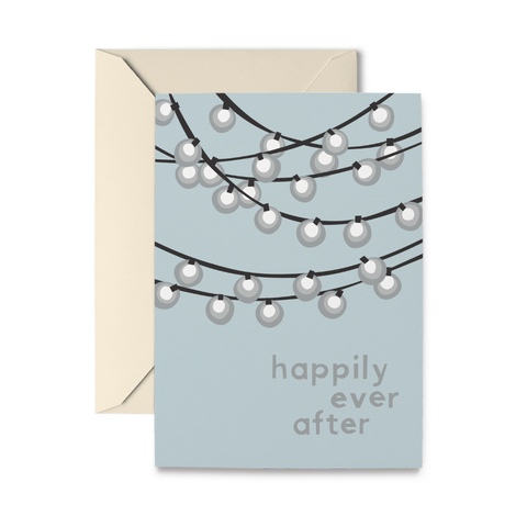 Wedding Lights Greeting Card