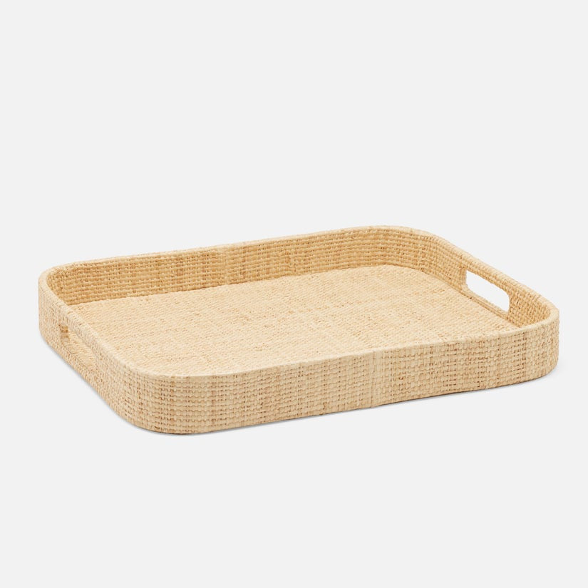Barth Raffia Rectangular Tray