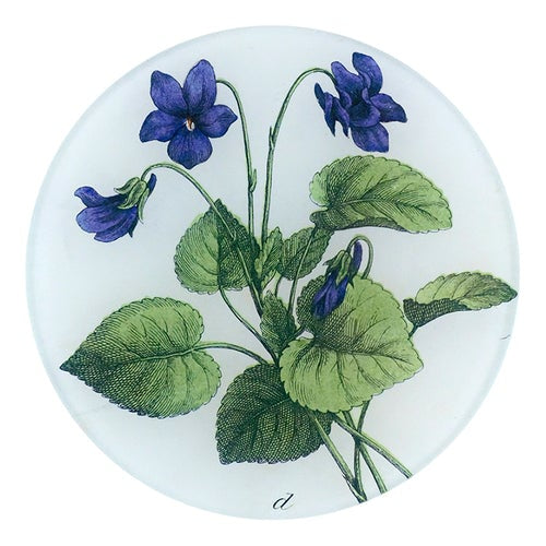 Violets 5 3/4" Round
