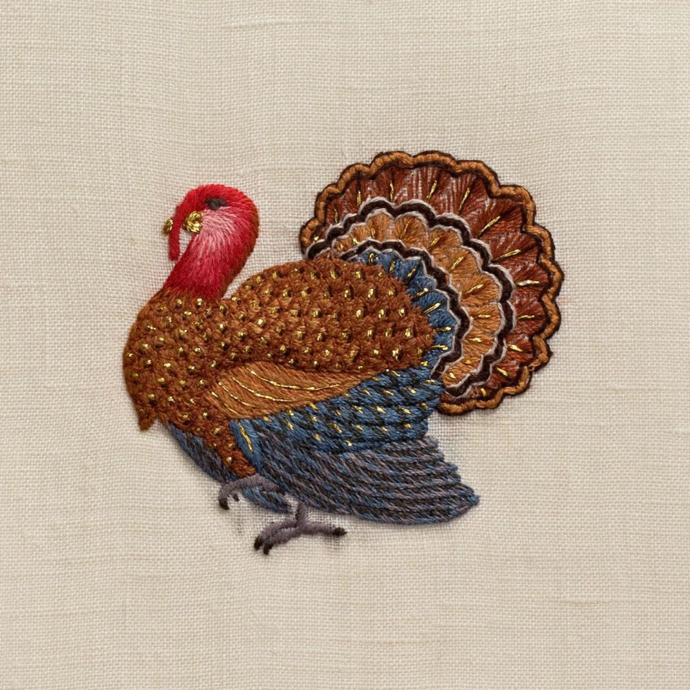 Gold Turkey Hand Towel