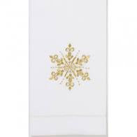 Snowflake Gold Hand Towel