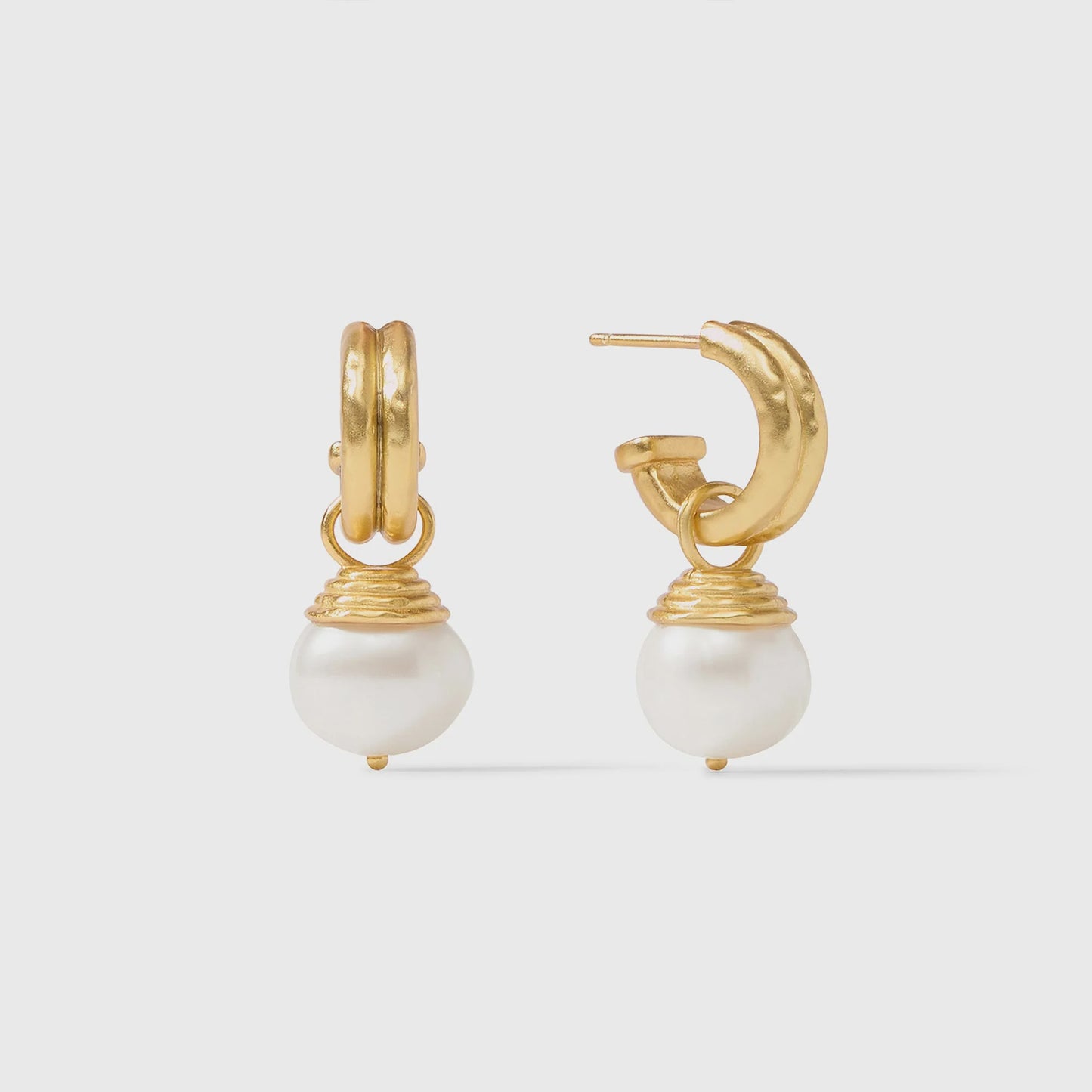 Astor Hoop and Charm Earring