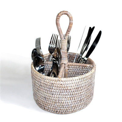 Round Utensil Basket