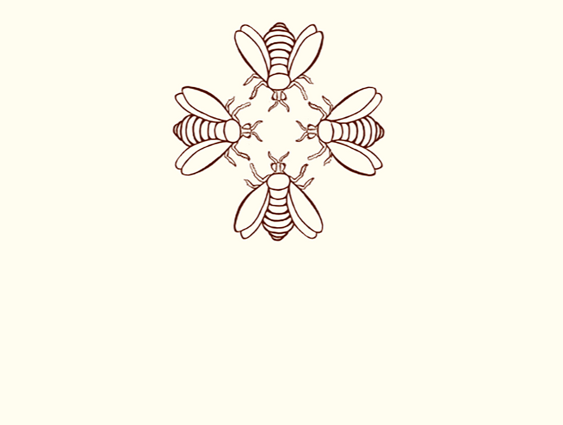 Bee Quartet A6 Notes (10 pack)