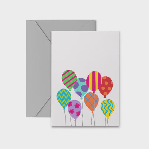 Balloons Gift Tag (Single)