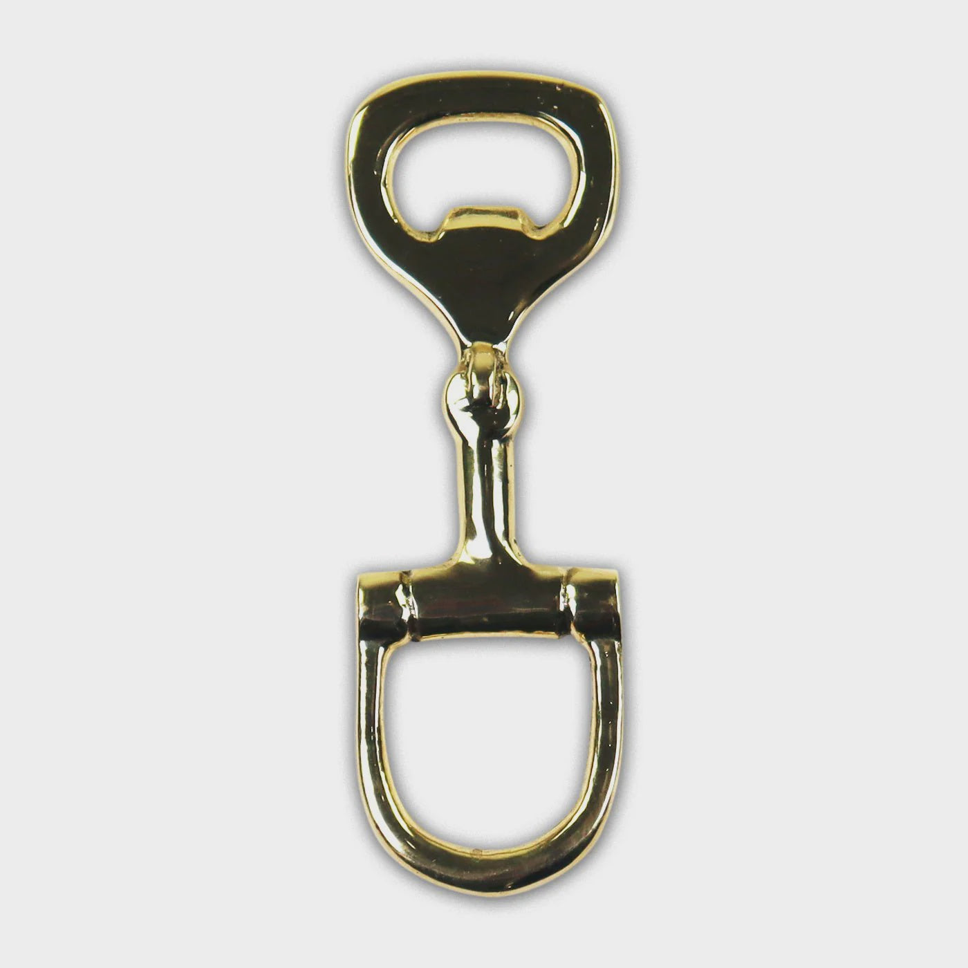 Brass Snaffle Bottle Opener