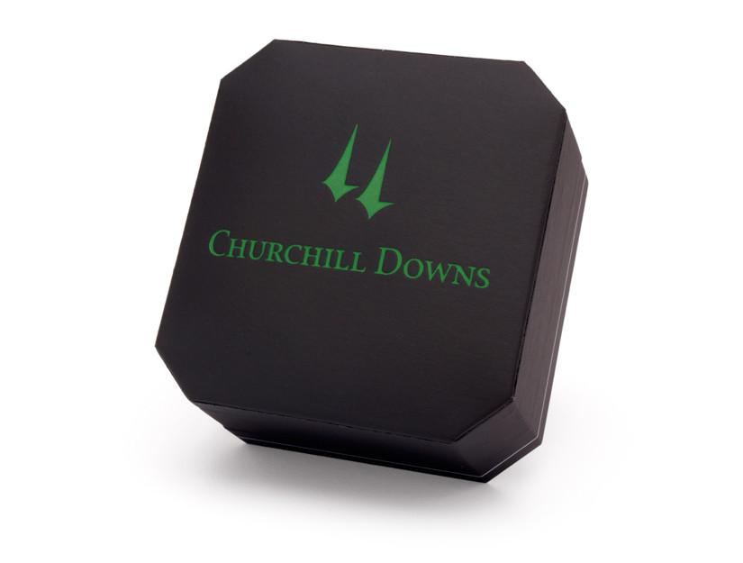 Churchill Downs Paddock Wood Cuff Links