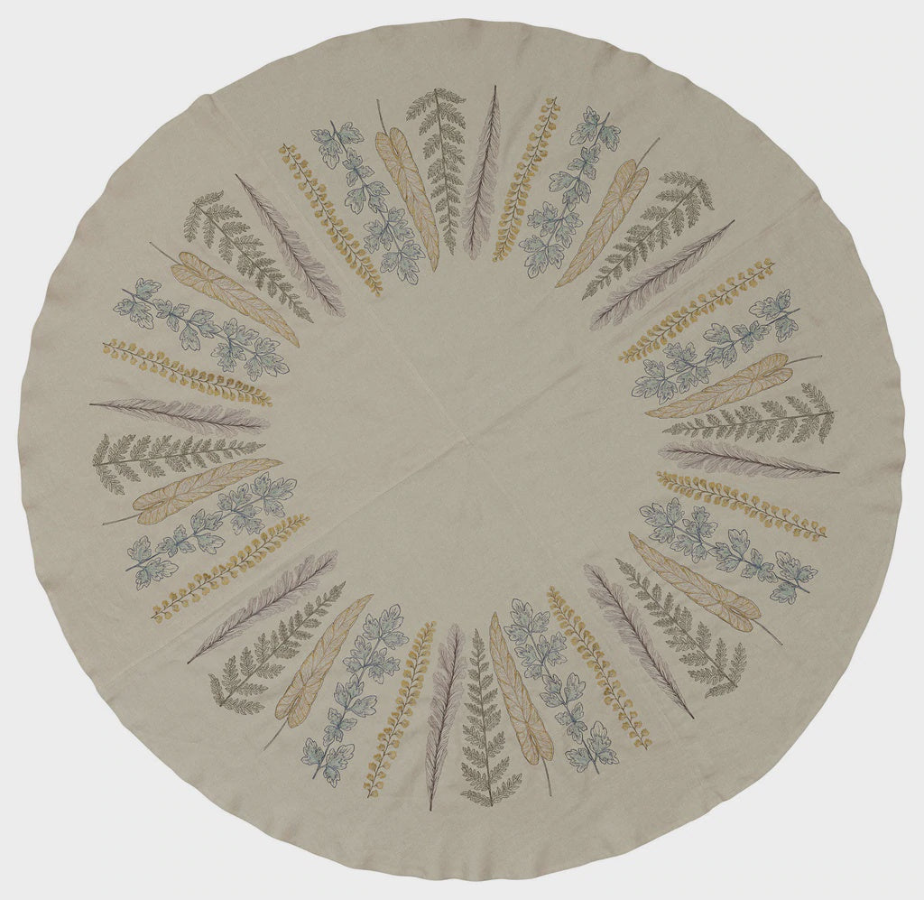 Plants Round Tablecloth