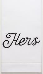 "Hers" Hand Towel