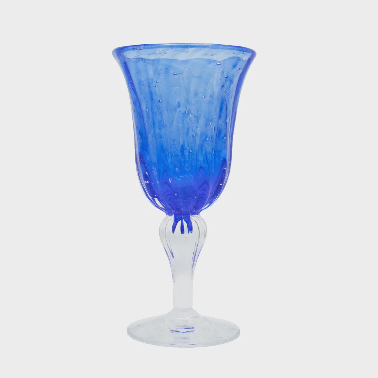 Stem Goblet - Blue/Dark Blue