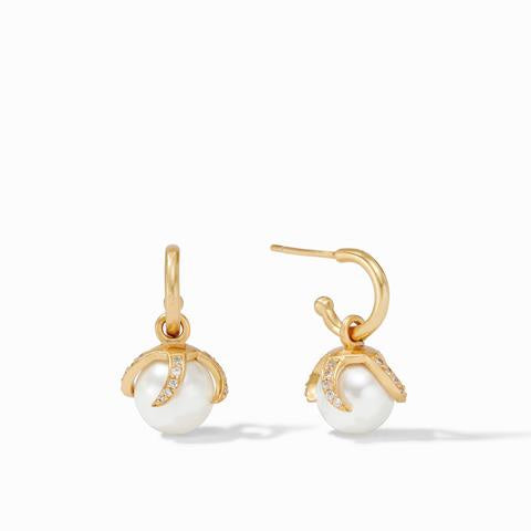 Juliet Hoop & Charm Earring