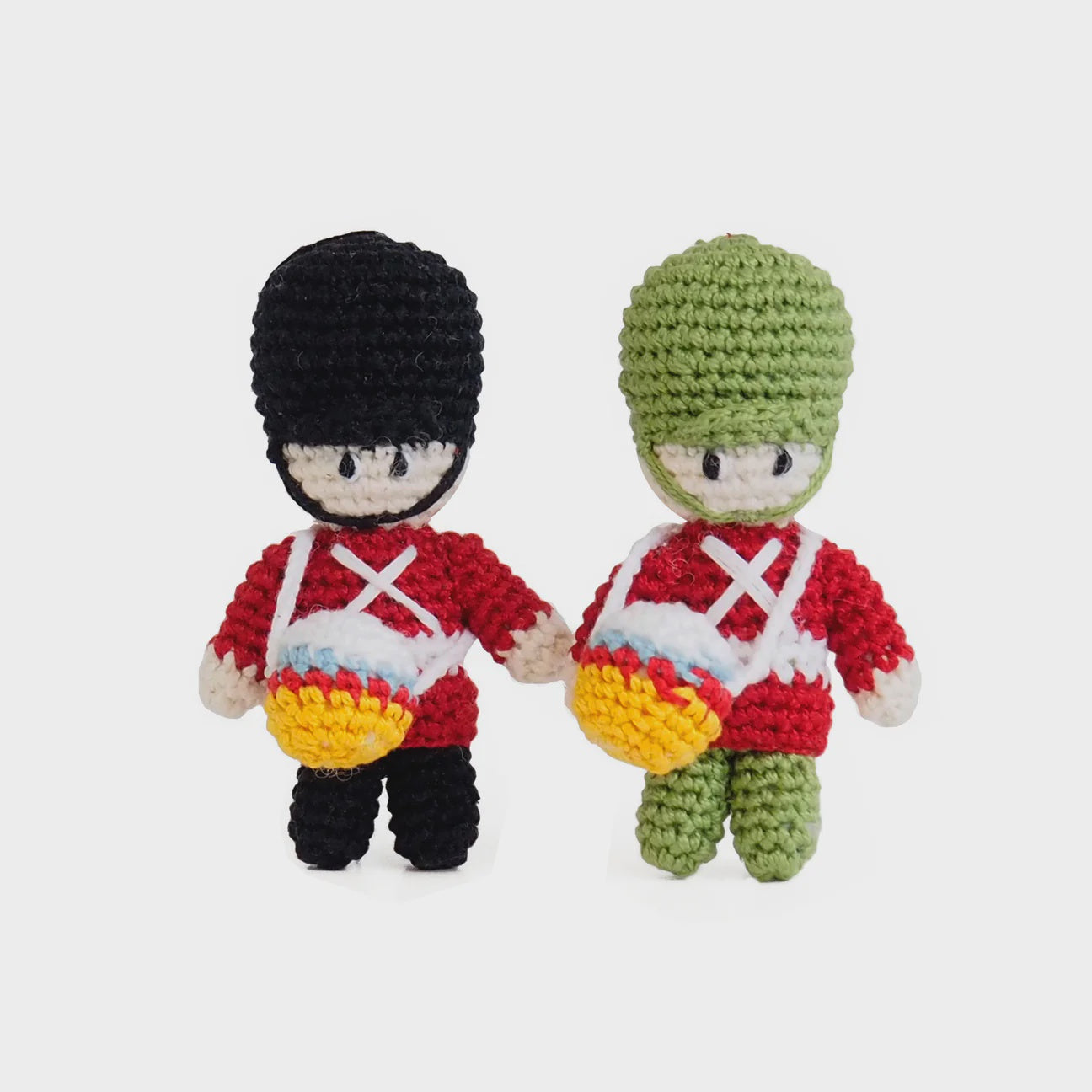Crochet Drummer Boy Ornament