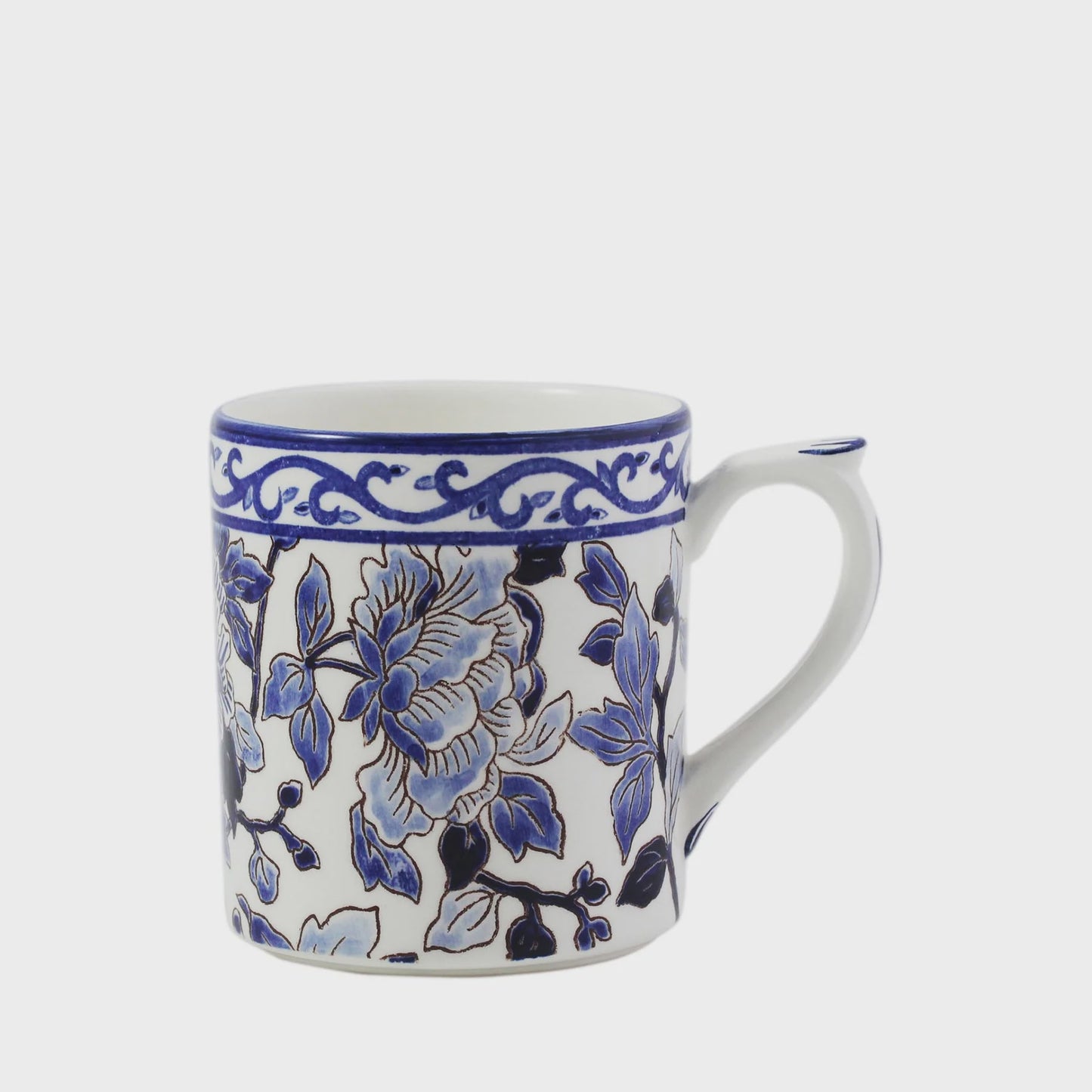 Pivoines Bleues Mug