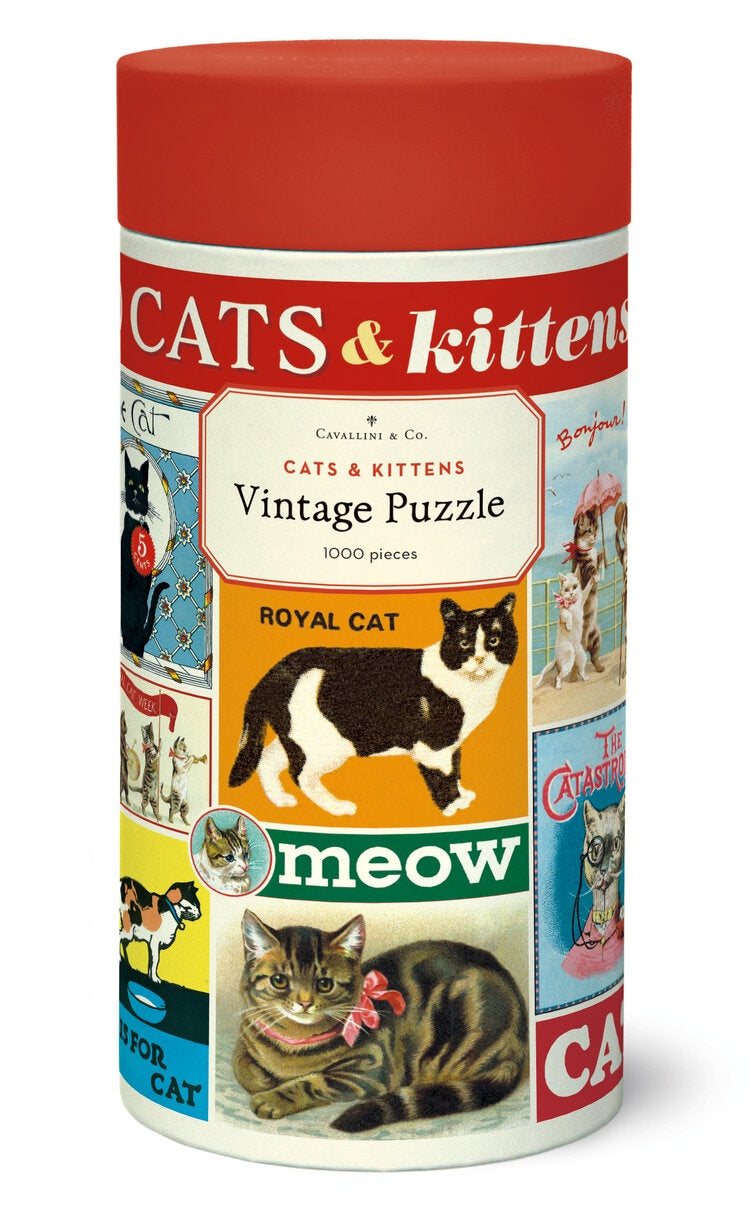 Cats & Kittens 1000 Piece Puzzle