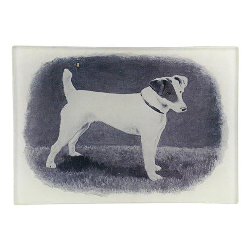 Smooth Haired Fox Terrier Tiny Rectangle Tray