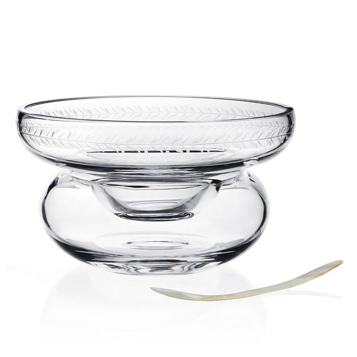 Ada Caviar/Seafood Server with Spoon