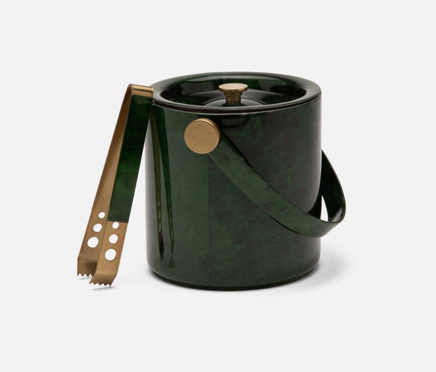 Nelson Ice Bucket with Tongs