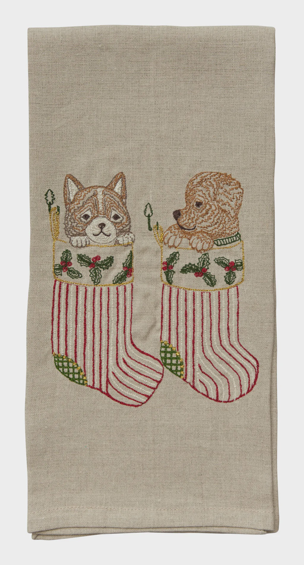 Stockings Tea Towel