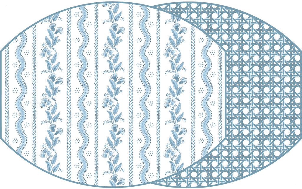 Ellipse two sided Emma & Cane Placemat