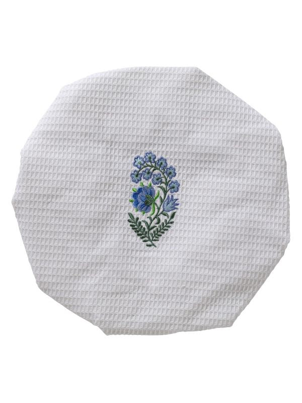 Waffle Shower Cap - Snowdrops